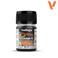 Vallejo Diorama FX Landscape Textures Vulcan Black 35ml 26317