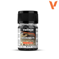 Vallejo Diorama FX Landscape Textures Vulcan Black 35ml 26318