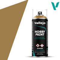 Vallejo Aerosol Desert Yellow 400ml Hobby Spray Paint [28015]