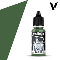 Vallejo Model Colour #077 - Splinter Green 18ml Matt Acrylic Paint [70756]