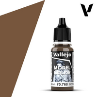 Vallejo Model Colour #143 - BC Dark Brown 18ml Matt Acrylic Paint [70768]