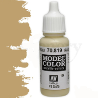 Vallejo Model Colour #124 Iraqui Sand 17 ml Acrylic Paint [70819]
