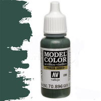 Vallejo Model Colour #099 Ger Cam Extra Dark Green 17 ml Acrylic Paint [708