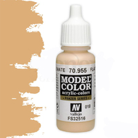 Vallejo Model Colour #018 Flat Flesh 17 ml Acrylic Paint [70955]