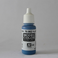 Vallejo Model Colour #056 Flat Blue 17 ml Acrylic Paint [70962]