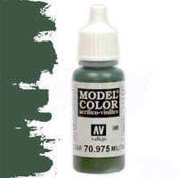 Vallejo Model Colour #089 Military Green 17 ml Acrylic Paint [70975]
