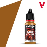 Vallejo Game Colour Bronze Brown 18ml Acrylic Paint 72036