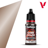 Vallejo Game Colour Metal Hammered Copper 18ml Acrylic Paint 72059