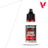 Vallejo Game Colour Ink White 18ml Acrylic Paint 72082