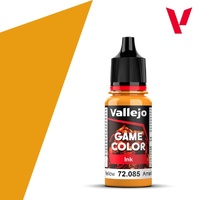 Vallejo Game Colour Ink Yellow 18ml Acrylic Paint 72085