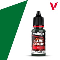 Vallejo Game Colour Ink Green  18ml Acrylic Paint 72089
