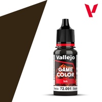Vallejo Game Colour Ink Sepia  18ml Acrylic Paint 72091