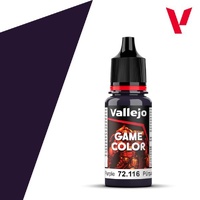 Vallejo Game Colour Midnight Purple 18ml Acrylic Paint 72116
