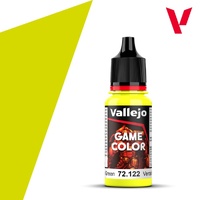 Vallejo Game Colour Bile Green 18ml Acrylic Paint 72122