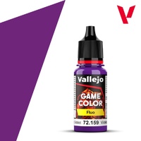 Vallejo Game Colour Fluorescent Violet 18ml Acrylic Paint 72159