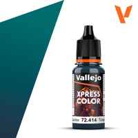 Vallejo Game Colour Xpress Color Caribbean Turquoise 18ml Acrylic Paint 72414