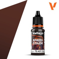 Vallejo Game Colour Xpress Color Copper Brown 18ml Acrylic Paint 72421