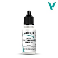Vallejo Game Colour Polyurethane Satin Varnish 18ml Acrylic Paint 72652