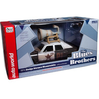 Auto World SS133 Blues Brothers 1974 Dodge Monaco Police Pursuit  1/18