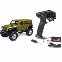 Axial Racing 00002V3T4 SCX24 Jeep Wrangler JLU Crawler RTR Green 1/24