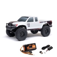 Axial Racing 1219T1 SCX24 Base Camp Rock Crawler White RTR 1/24
