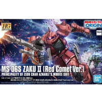 Bandai 5057656 HG MS-06S Zaku II ( Red Comet Ver)  1/144
