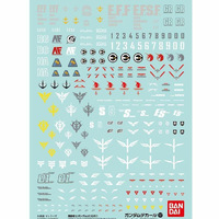 Bandai 50579701 Gundam Decal 107 Mobile Suit Gundam Unicorn Multiuse 1