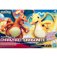 Bandai Pokemon Model Kit Charizard And Dragonite