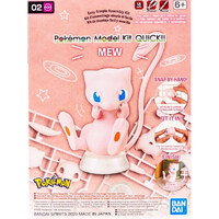 Bandai 5061390 Quick 02 Mew Pokemon Model Kit