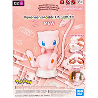 Bandai Quick 02 Mew Pokemon Model Kit