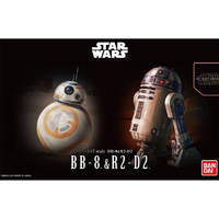 Bandai 5064108 Star Wars BB-8 And R2- D2   1/12