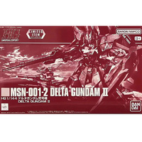 Premium Bandai 5066578 HG Gundam MSN-001-2 Delta Gundam II 1/144