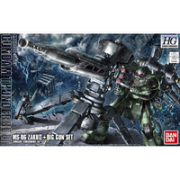 Bandai 5068501 HG Zaku II & Big Gun Set Gundam Thunderbolt Ver 1/144
