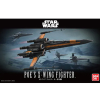 Bandai 5069225 Star Wars Poe's X- Wing Tie Fighter 1/72