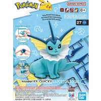 Bandai 5073589 Pokemon Model Kit Quick!! 27 Vaporeon