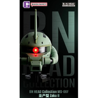 Bandai CT592024 BN Head Collection MS-06F Zaku II