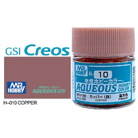 Mr Hobby H010 Aqueous Metallic Gloss Copper