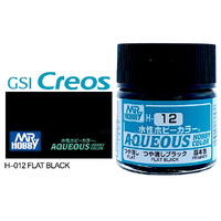 Mr Hobby H012 Aqueous Flat Black