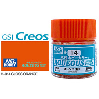 Mr Hobby H014 Aqueous Gloss Orange