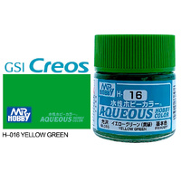 Mr Hobby H016 Aqueous Semi-Gloss Yellow-Green