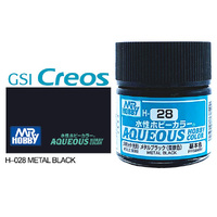 Mr Hobby H028 Aqueous Metallic Gloss Black