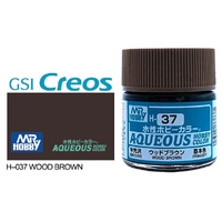 Mr Hobby H037 Aqueous Gloss Wood Brown