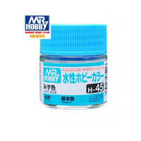 Mr Hobby H045 Aqueous Gloss Light Blue
