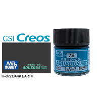 Mr Hobby H072 Aqueous Semi-Gloss Dark Earth
