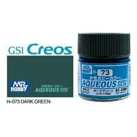 Mr Hobby H073 Aqueous Semi-Gloss Dark Green