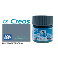 Mr Hobby H075 Aqueous Semi-Gloss Dark Sea Grey