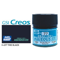 Mr Hobby H077 Aqueous Flat Tyre Black
