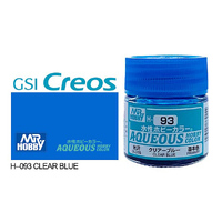Mr Hobby H093 Aqueous Gloss Clear Blue