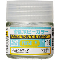 Mr Hobby Aqueous H103 Premium Clear Flat