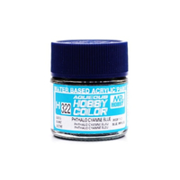 Mr Hobby H322 Aqueous Gloss Cyan Blue